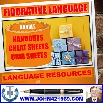 Preview of FIGURATIVE LANGUAGE - SCAFFOLDING NOTES - BUNDLE