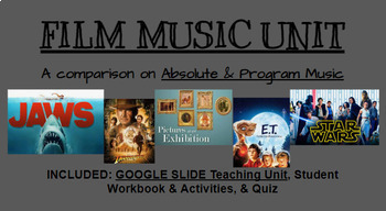 Preview of FILM MUSIC UNIT (Program Music vs. Absolute Music) - COMPLETE BUNDLED PACKAGE