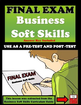 Preview of FINAL EXAM FOR BUSINESS SOFT SKILLS COMMON CORE