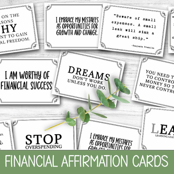 Vision Board Family Affirmation Cards Goal Cards Vision Board