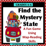 FIND THE MYSTERY STATE • A Fun Geography Game Using Map-Re