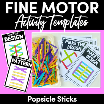 Popsicle Stick Letters Activity! Alphabet Literacy Center