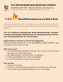 FIRE: Financial Independence and Retire Early an Emerging Idea!