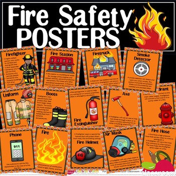 Fire safety, firefighter and protection flat icons Stock Vector by  ©Seamartini 96212056
