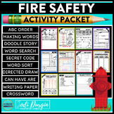 FIRE SAFETY WEEK ACTIVITY PACKET early finisher activities