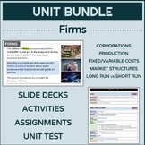 FIRMS | Unit Bundle (Intro to Economics)