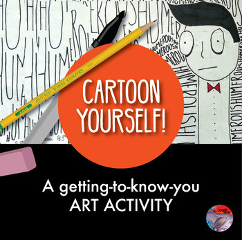 Preview of [ART ACTIVITY]  Cartoon Yourself Drawing