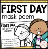 FIRST DAY OF SCHOOL - COVID FACE MASK POEM