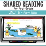 FIRST GRADE FAIRY TALES SHARED READING LESSONS and ACTIVITIES