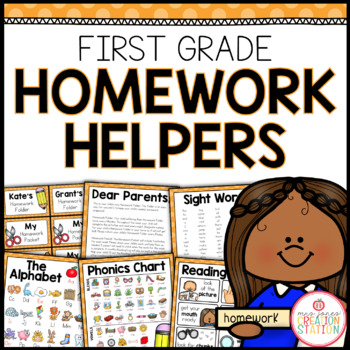 Taking the Work out of Homework - Mrs. Jones Creation Station