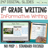 1ST GRADE STRUCTURED LITERACY INFORMATIVE WRITING CURRICUL