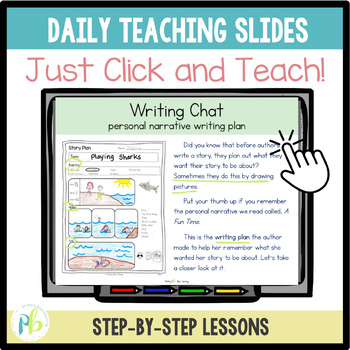 FIRST GRADE EXPLICIT PERSONAL NARRATIVE WRITING CURRICULUM