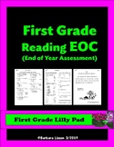 FIRST GRADE NO-PREP End of Year Reading Assessment