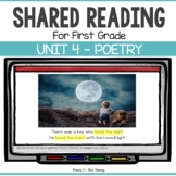 FIRST GRADE POETRY SHARED READING LESSONS and ACTIVITIES
