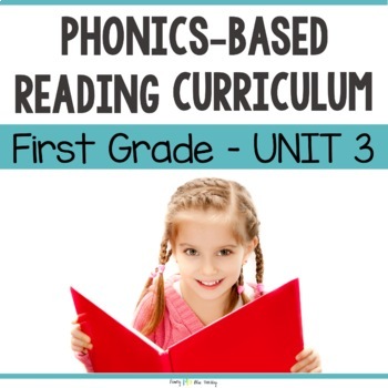 Preview of FIRST GRADE SCIENCE OF READING STRUCTURED READING CURRICULUM UNIT 3