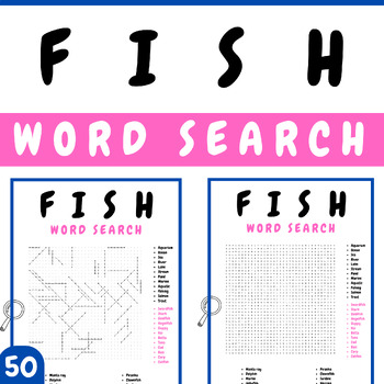 Fish word search