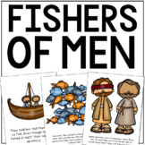 FISHERS OF MEN Bible Story Posters | Sunday School Lesson 