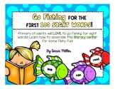 FISHING FOR SIGHT WORDS! First 100 Words!