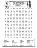 FISHING Word Search Puzzle - Intermediate Difficulty (Fish