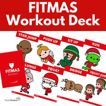 Preview of FITMAS Workout / Fitness Station Deck - 160 total cards