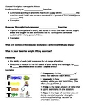 FITT Principle PowerPoint Notes