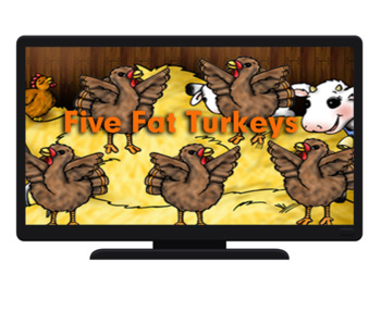 Preview of FIVE FAT TURKEYS MINI MUSIC VIDEO