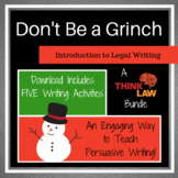 FIVE Holiday Persuasive Writing Lessons Using REAL-LIFE Co
