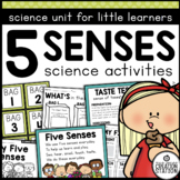 FIVE SENSES SCIENCE UNIT - HANDS ON ACTIVITIES | PRE-K, KI