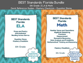 FL BEST Standards - Data Tracking - Math & ELA - 6th Grade