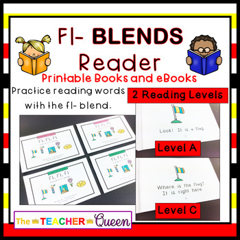 FL- Blend Readers Levels A and C (Printable Books and eBooks) | TPT