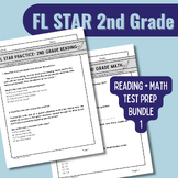 Math and Reading EOY Review BUNDLE 1 for FL FAST STAR TEST
