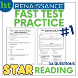 FL FAST STAR Reading Practice Test Prep - 1st Grade - TEST# 1