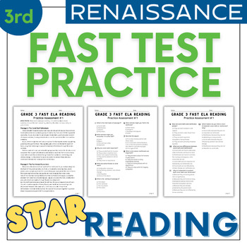 Preview of FL FAST STAR Reading ELA Practice Test Prep - 4 Practice Sets - 3rd Grade