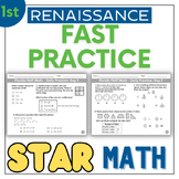 FL FAST practice STAR Math Grade 1 - Daily Practice