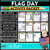FLAG DAY ACTIVITY PACKET word search early finisher activi