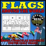 FLAGS AROUND THE WORLD Rhyming Reader