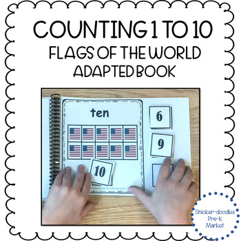 Preview of FLAGS OF THE WORLD COUNTING ADAPTED BOOK