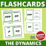 FLASH CARDS - The Dynamics + BONUS worksheet and handout.