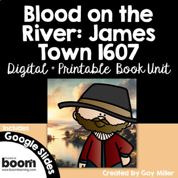 Preview of Blood on the River: James Town 1607 Elisa Carbon Digital + Printable Novel Study