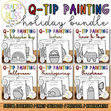 FLASH DEAL - Holidays Q-Tip Painting Bundle Set 1