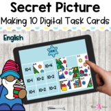 Making 10 Secret Picture Digital Task Cards | Boom Cards