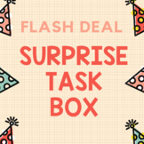 FLASH DEAL SURPRISE TASK BOX Special Education Preschool