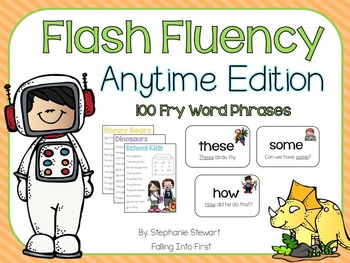 Preview of Sight Word Fluency Flashcards Anytime | Distance Learning