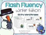 Sight Word Practice - Winter Fluency Flashcards