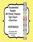 Accelerated Reader (AR) Points Club Clip Chart - EDITABLE!