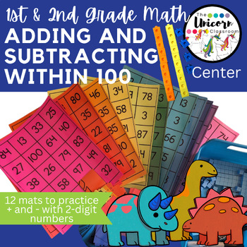 Preview of + - Adding and Subtracting Within 100 | Differentiated Math Center