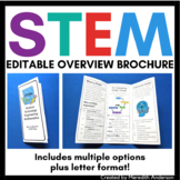 Back to School STEM Overview Brochure with Supply List Request