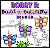Bossy R ir ur er Build a Butterfly Spring Worksheets and Matching