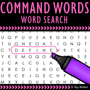 Preview of FLASH FREEBIE Command Words Review Activity