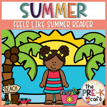 Preview of FLASH FREEBIE | Feels Like Summer Emergent Reader | Pre-K K Preschool 